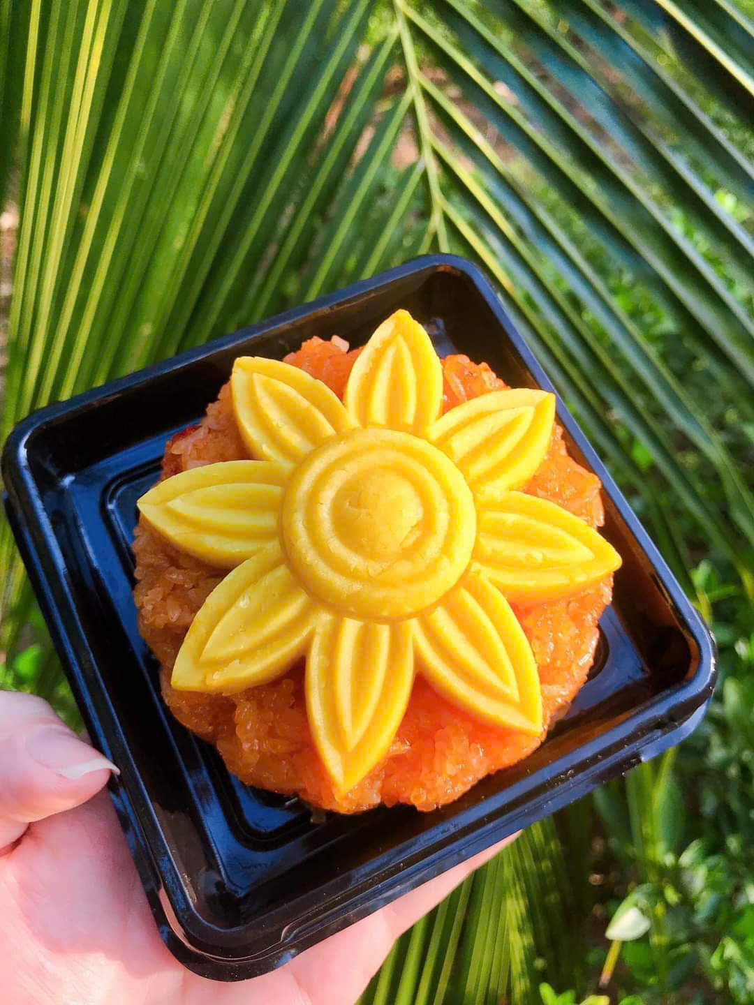 Khuôn hoa 8 cánh 250g làm bánh rau câu trung thu, ép xôi