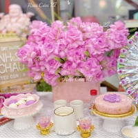 Mâm bồng sen 18cm 