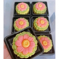 Khuôn hoa cúc nhật 250g làm bánh rau câu trung thu, ép xôi