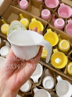 Cốc hoa mai, ly hoa mai cắm hoa, đựng nước decor mâm cúng, bàn trà